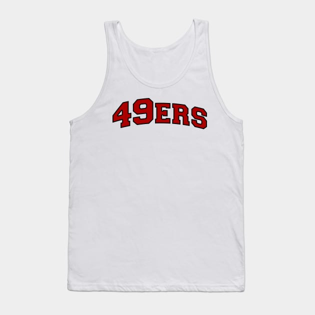 San Francisco 49ers Tank Top by teakatir